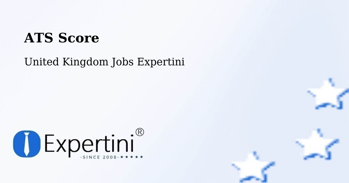 Resume ATS Score & Job Description Match Tool – Haslingden - United Kingdom Jobs Expertini